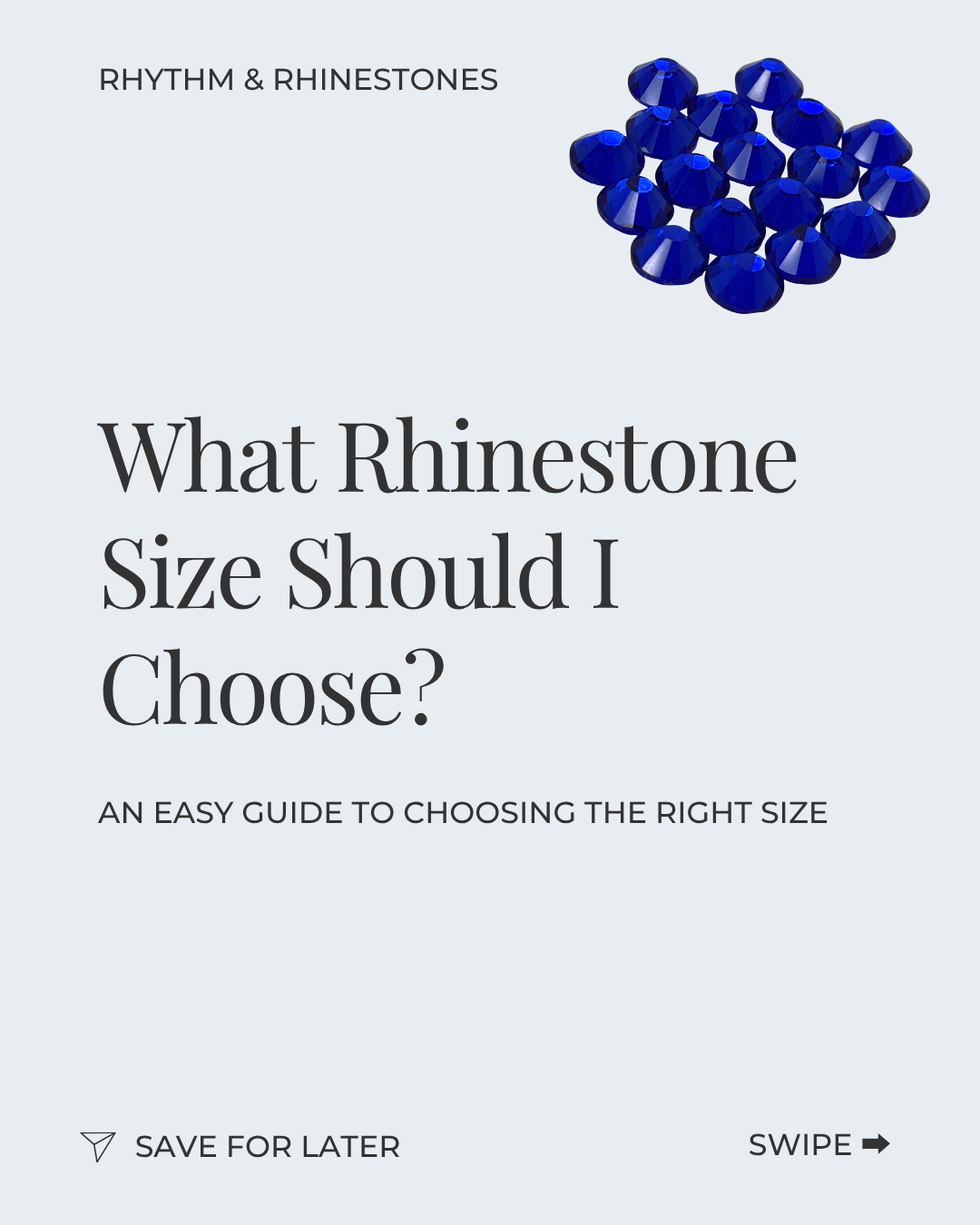 What Rhinestone Size Should I Choose? - Rhythm and Rhinestones