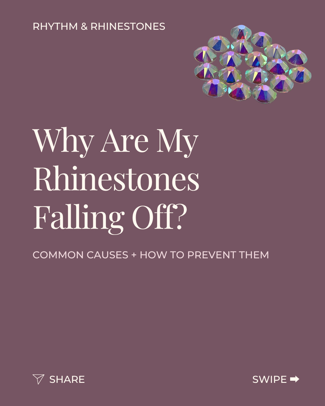 Why Are Rhinestones Falling Off? - Rhythm and Rhinestones