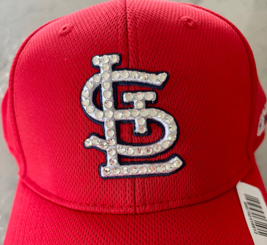 St Louis Cardinals Rhinestone Hat